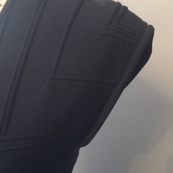 EUC Max Studio Charcoal Grey Fitted Dress - Picture 2 of 3